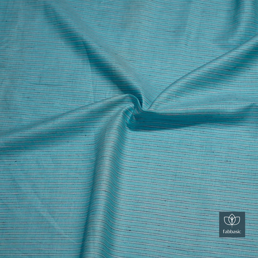 Burgoyne Premium Linen 70 Lea Shirting - Eucalyptus Green (NEW)